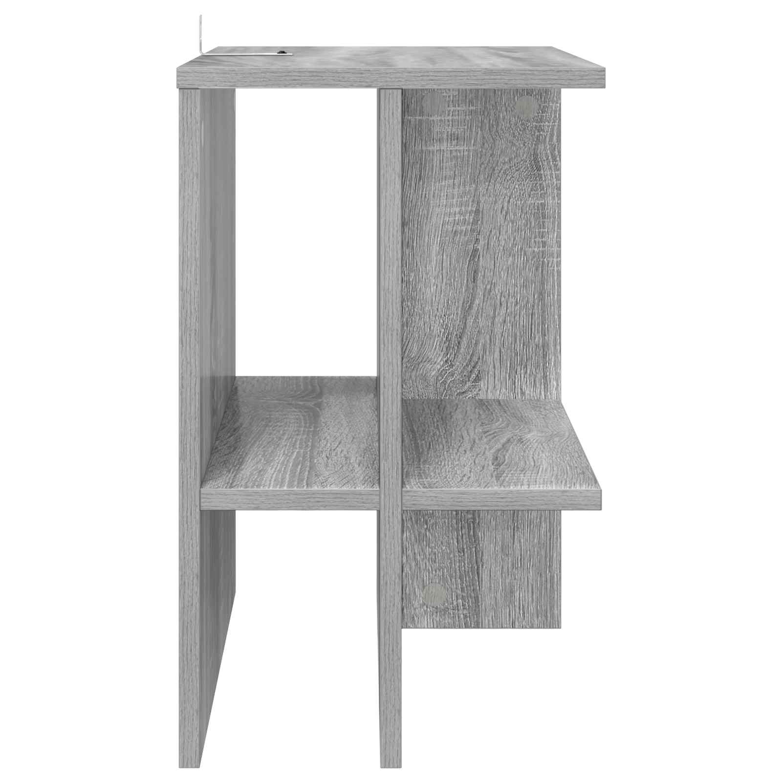Kava Stol Siva sonoma 40 x 30 x 49 cm Konstruirano drvo