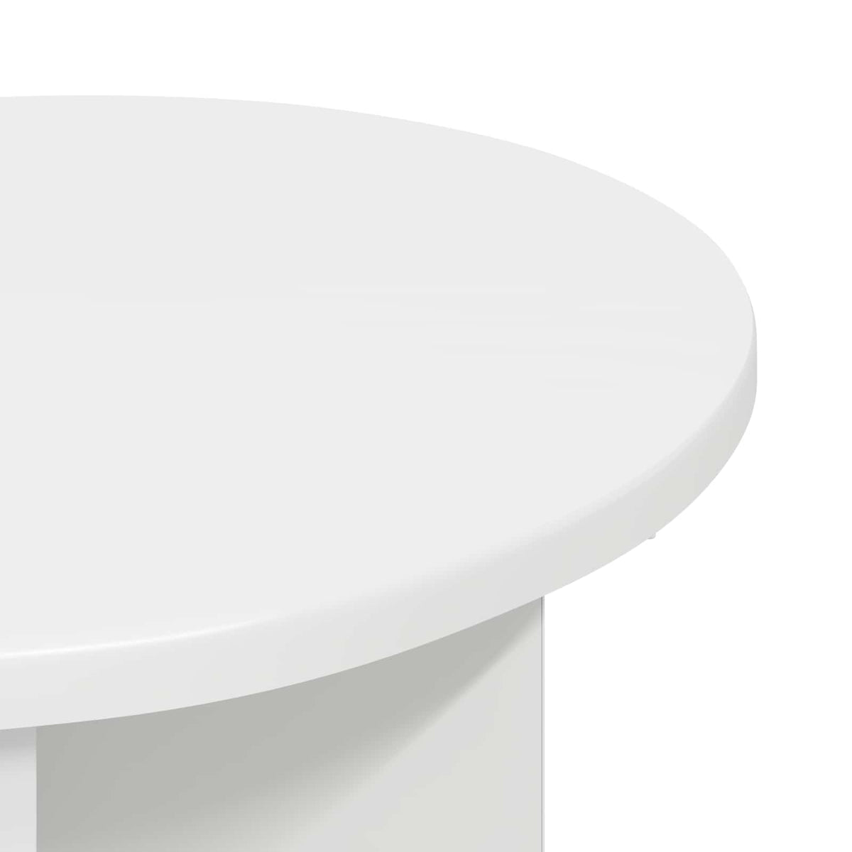 Bocni stol 2 pcs Bijela Ø 39 x 38 cm Konstruirano drvo