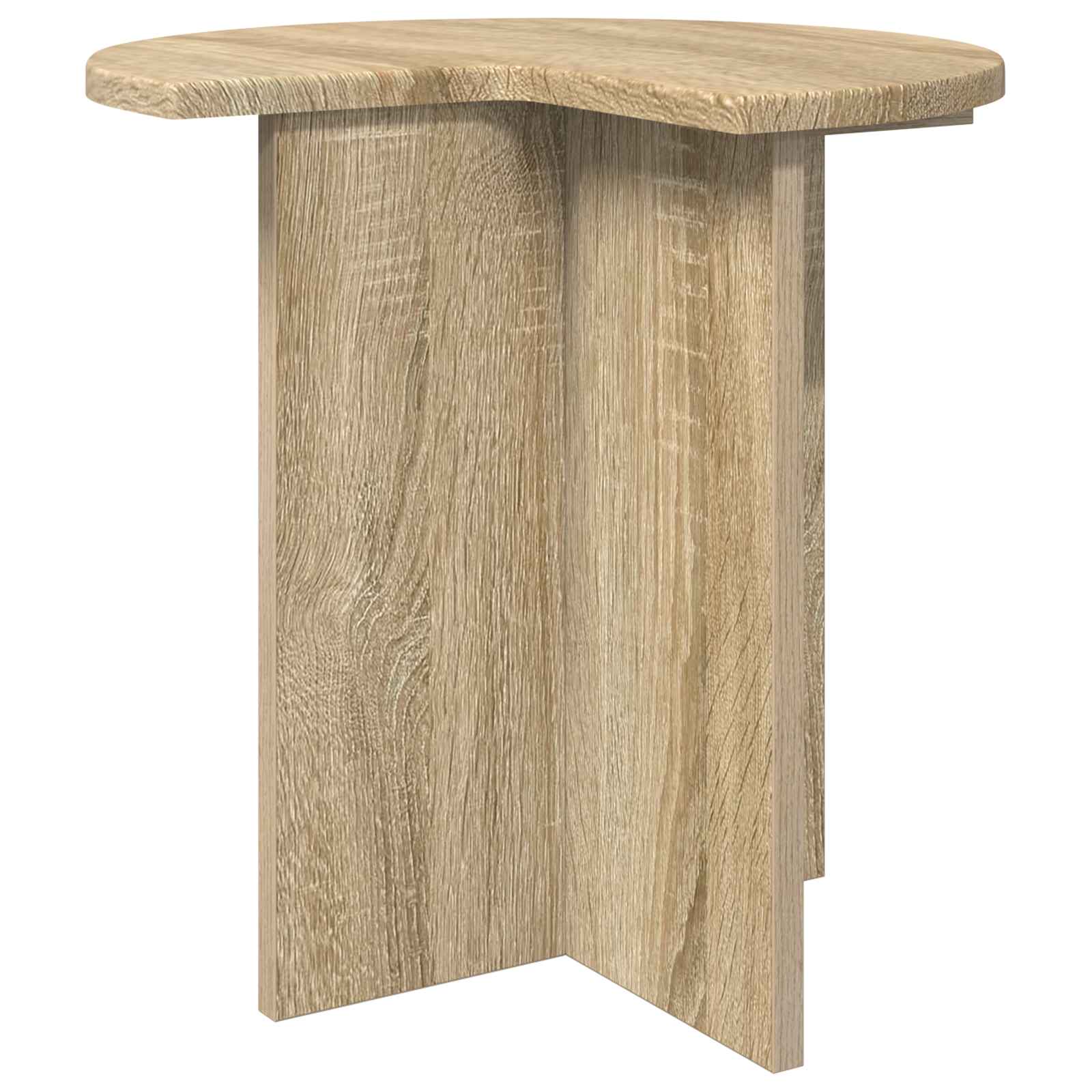 Bocni stol Hrast sonoma Ø 39 x 38 cm Konstruirano drvo