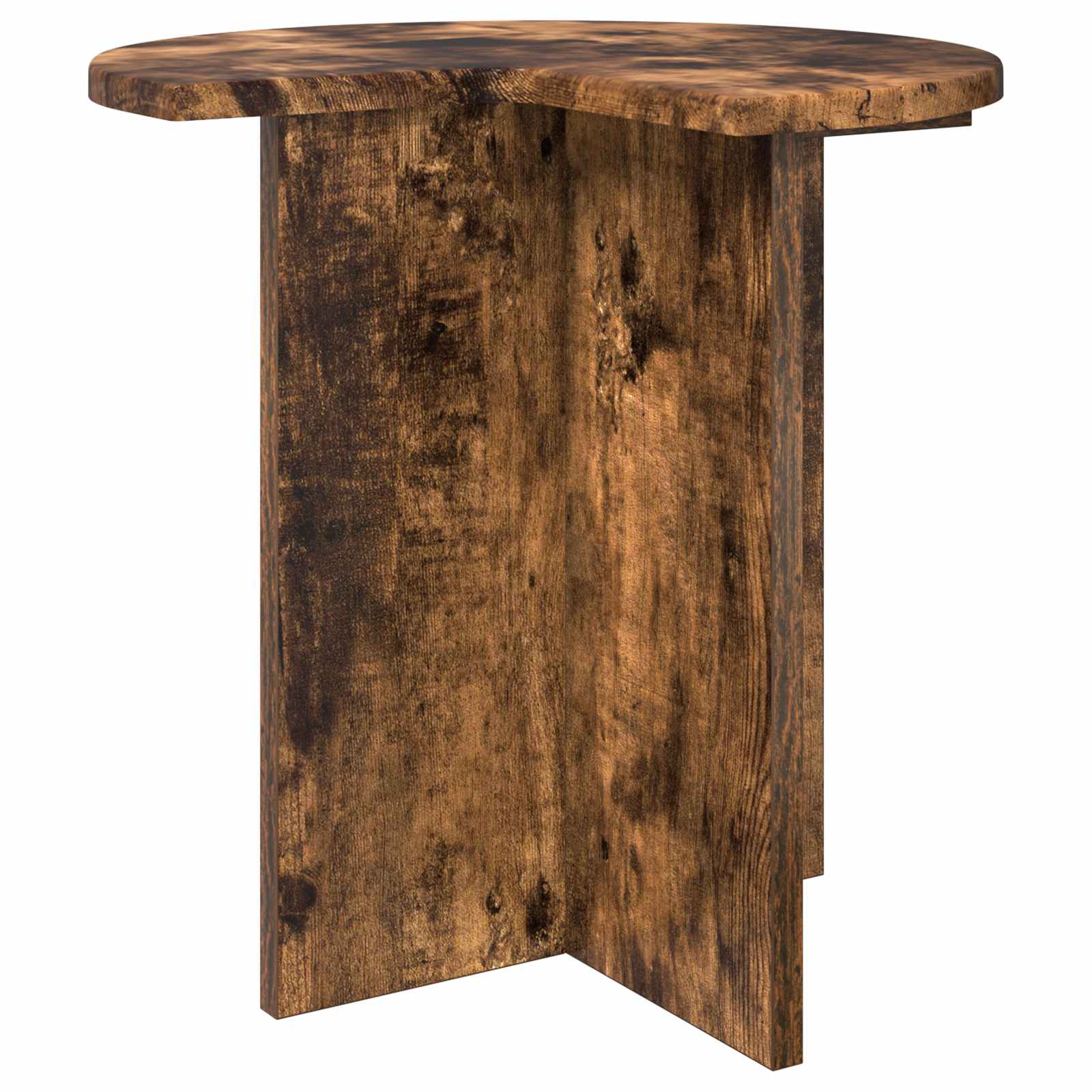 Bocni stol 2 pcs Dimljeni hrast Ø 39 x 38 cm Konstruirano drvo
