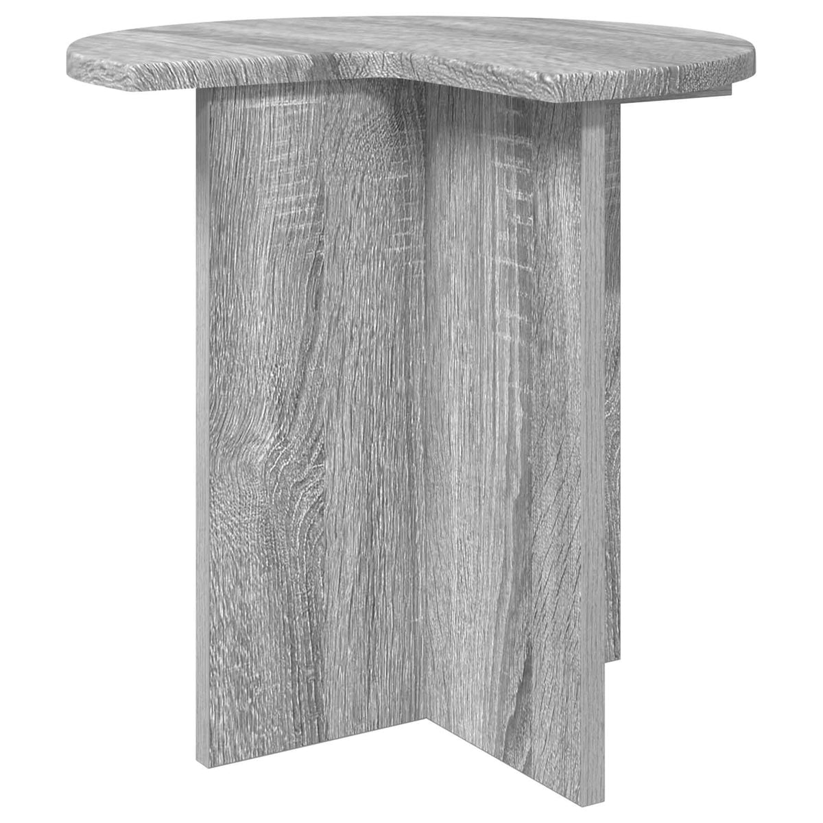 Bocni stol 2 pcs Siva sonoma Ø 39 x 38 cm Konstruirano drvo