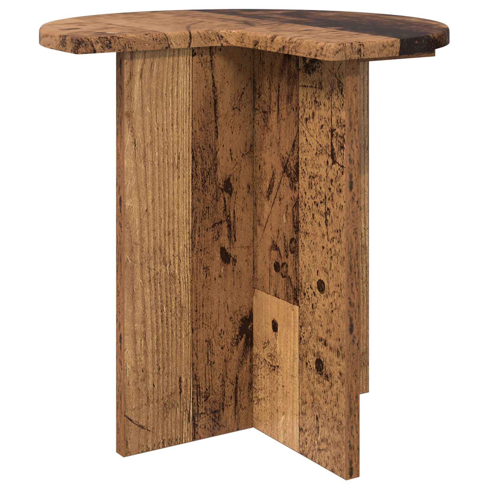 Bocni stol 2 pcs Staro drvo Ø 39 x 38 cm Konstruirano drvo