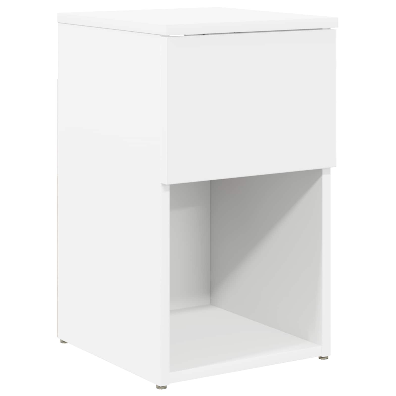 Ormarić za krevet 2 pcs Bijela 29 x 31,5 x 49 cm