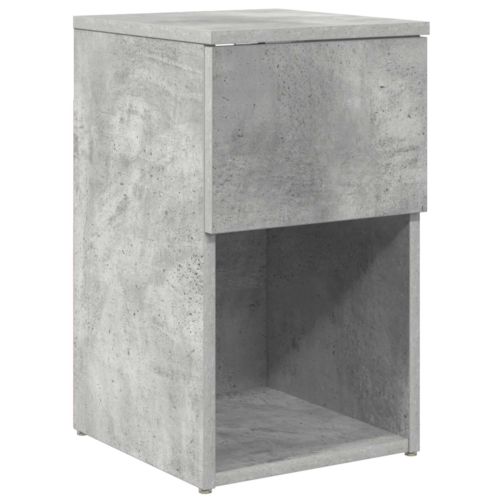 Ormarić za krevet Betonska siva 29 x 31,5 x 49 cm