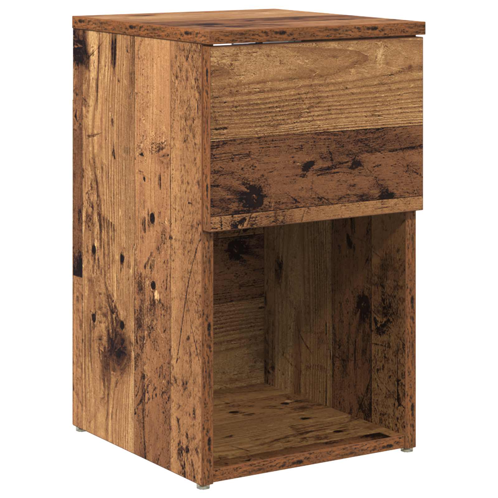 Ormarić za krevet 2 pcs Staro drvo 29 x 31,5 x 49 cm