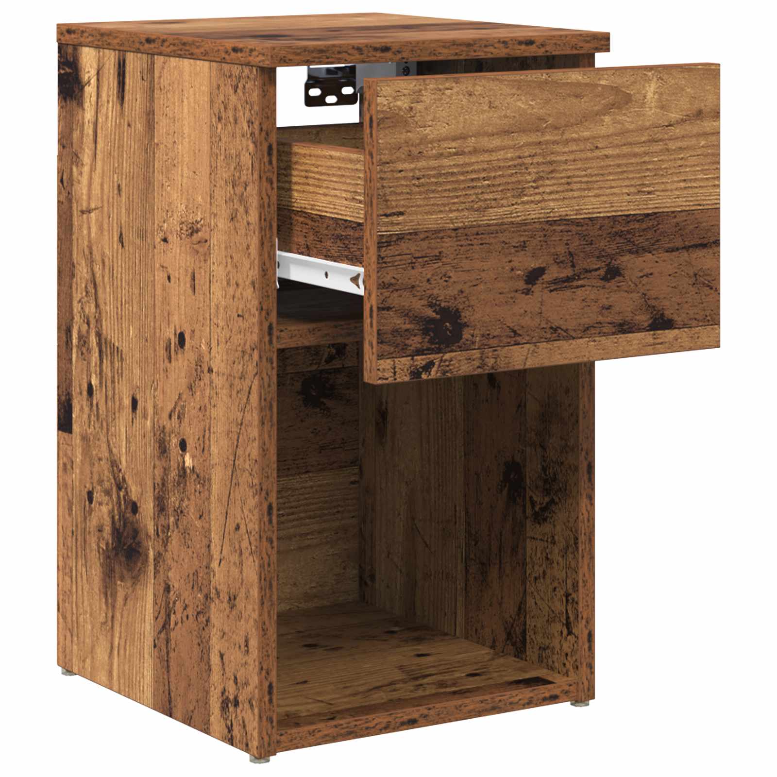 Ormarić za krevet 2 pcs Staro drvo 29 x 31,5 x 49 cm