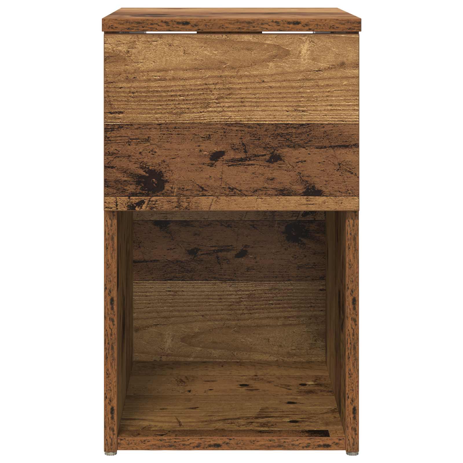 Ormarić za krevet 2 pcs Staro drvo 29 x 31,5 x 49 cm