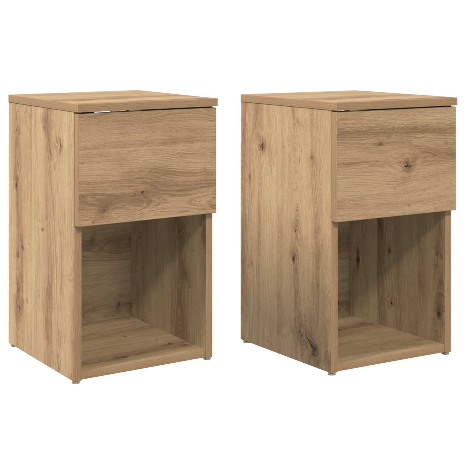 Ormarić za krevet 2 pcs Hrast artisan 29 x 31,5 x 49 cm