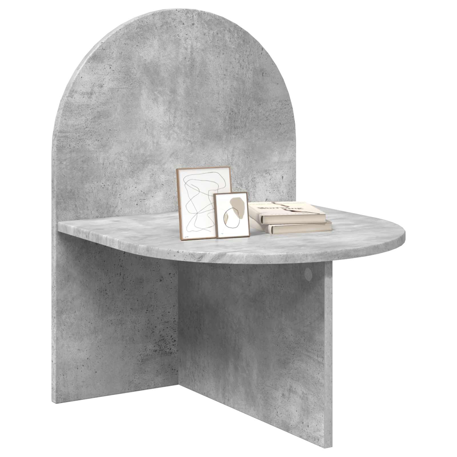 Noćni ormarić 2 pcs Betonska siva 48 x 49 x 65 cm