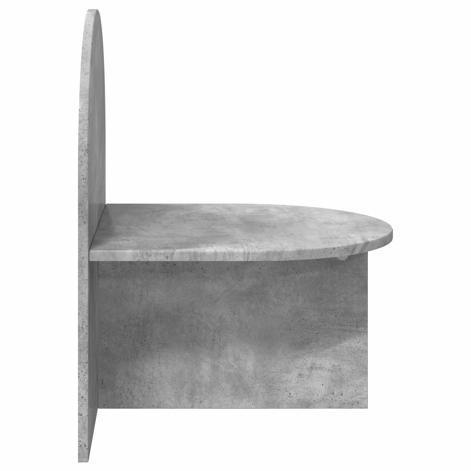 Noćni ormarić 2 pcs Betonska siva 48 x 49 x 65 cm