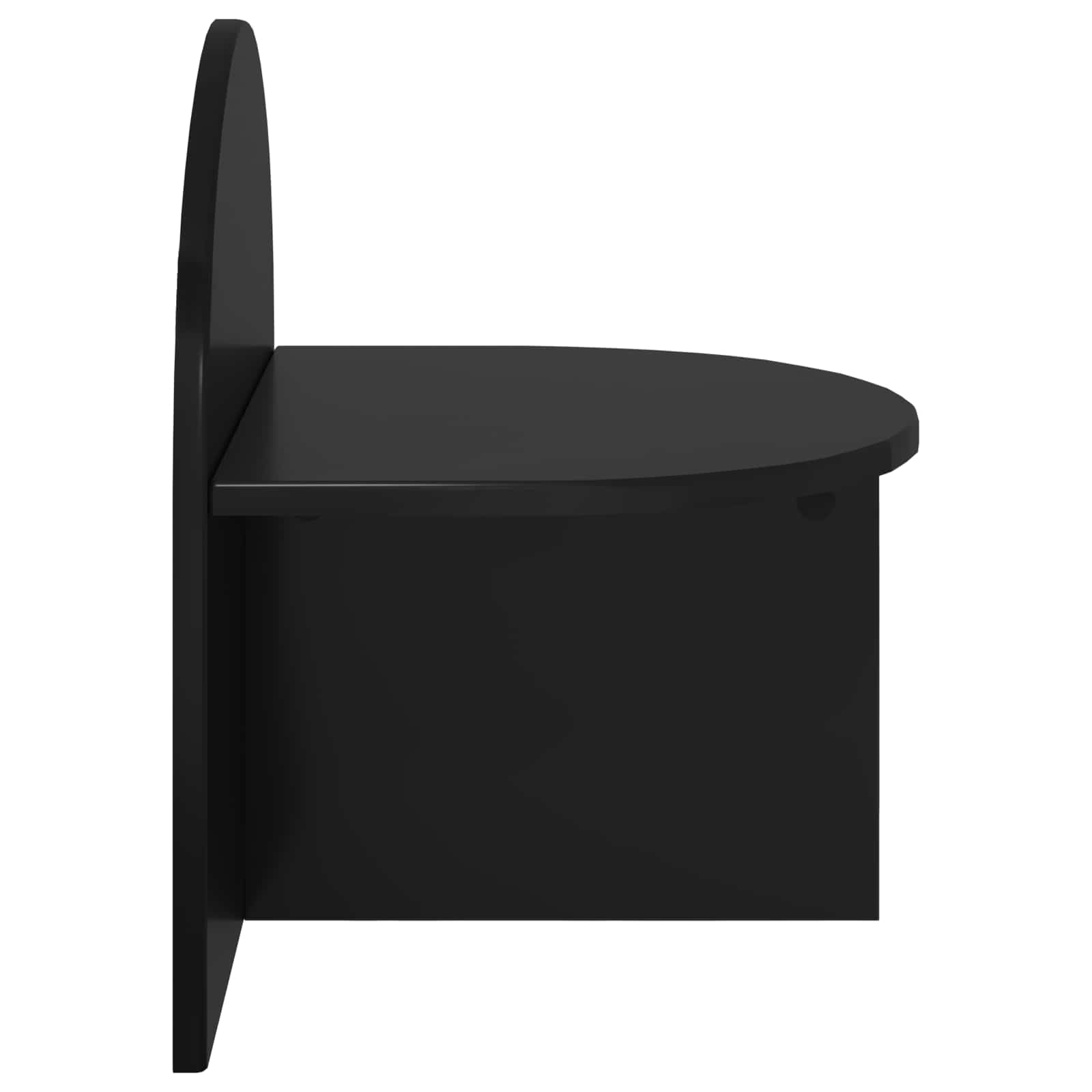 Noćni ormarić 2 pcs Crni hrast 40 x 35,5 x 45,5 cm