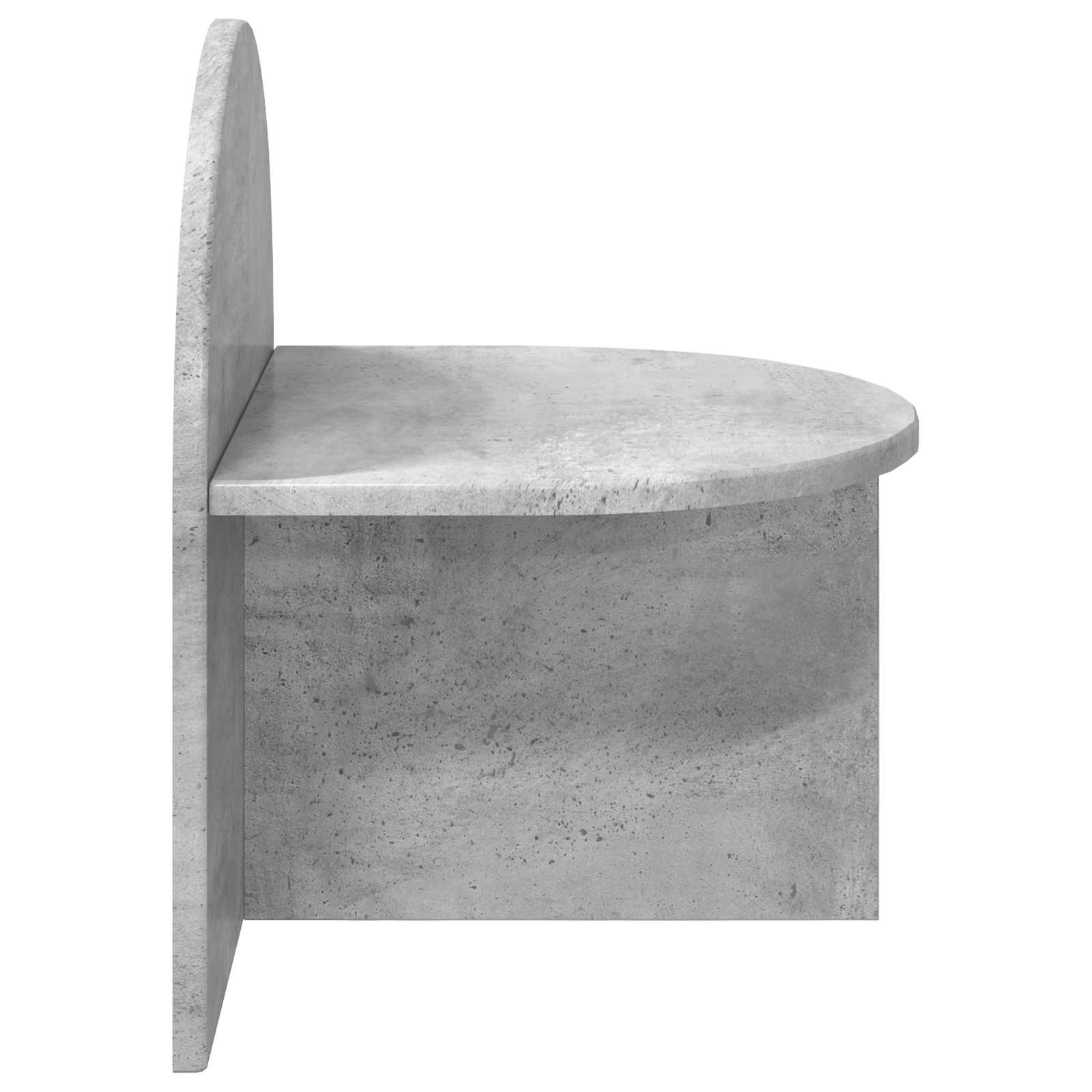 Noćni ormarić Betonska siva 40 x 35,5 x 45,5 cm