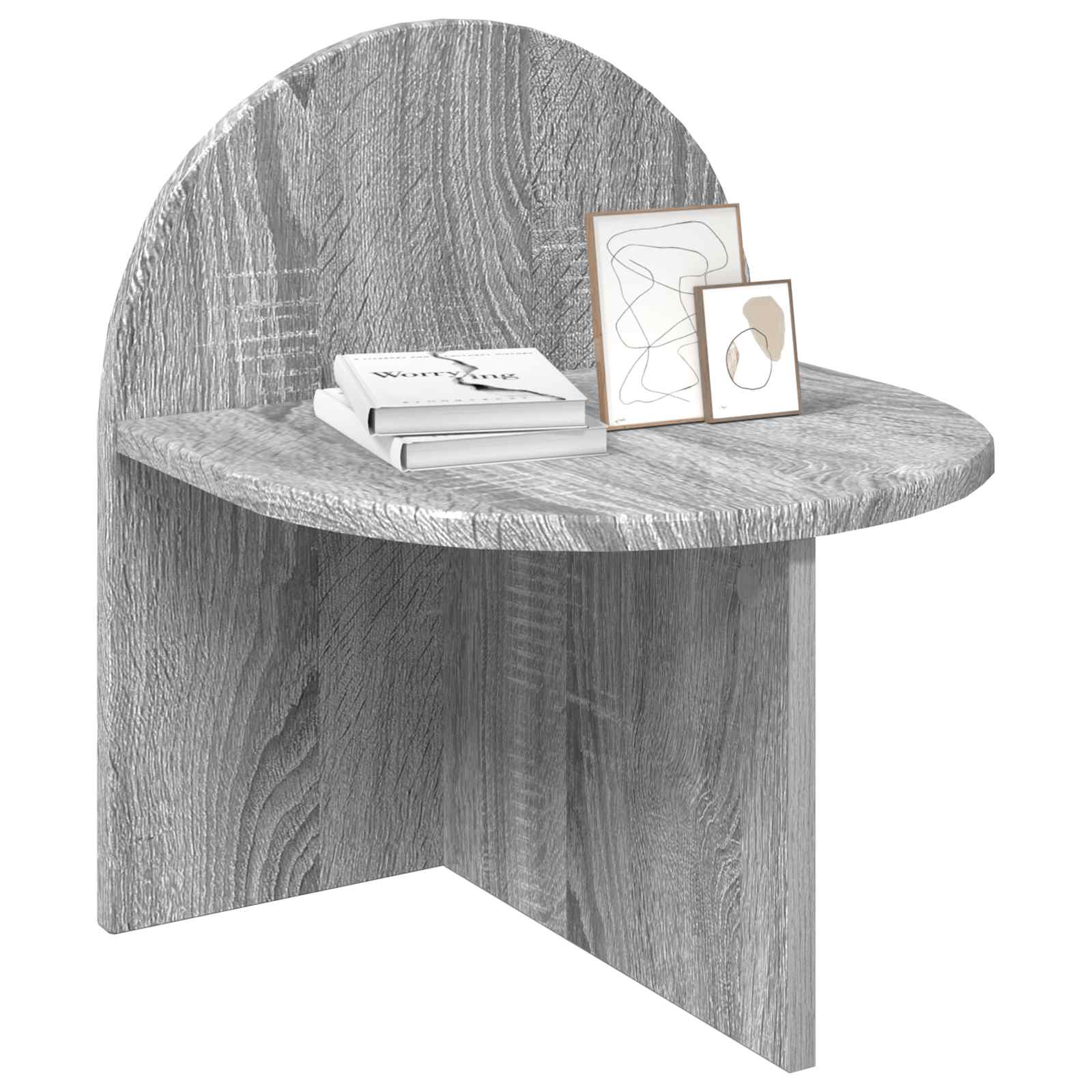 Noćni ormarić 2 pcs Siva sonoma 40 x 35,5 x 45,5 cm