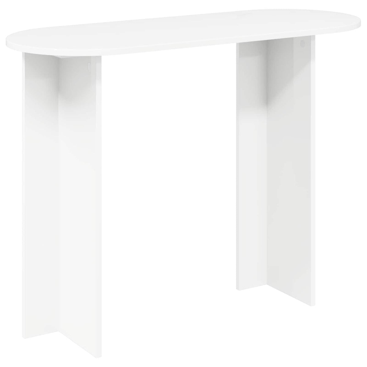 Konzolna stolica Bijela 100 x 39,5 x 75 cm Konstruirano drvo