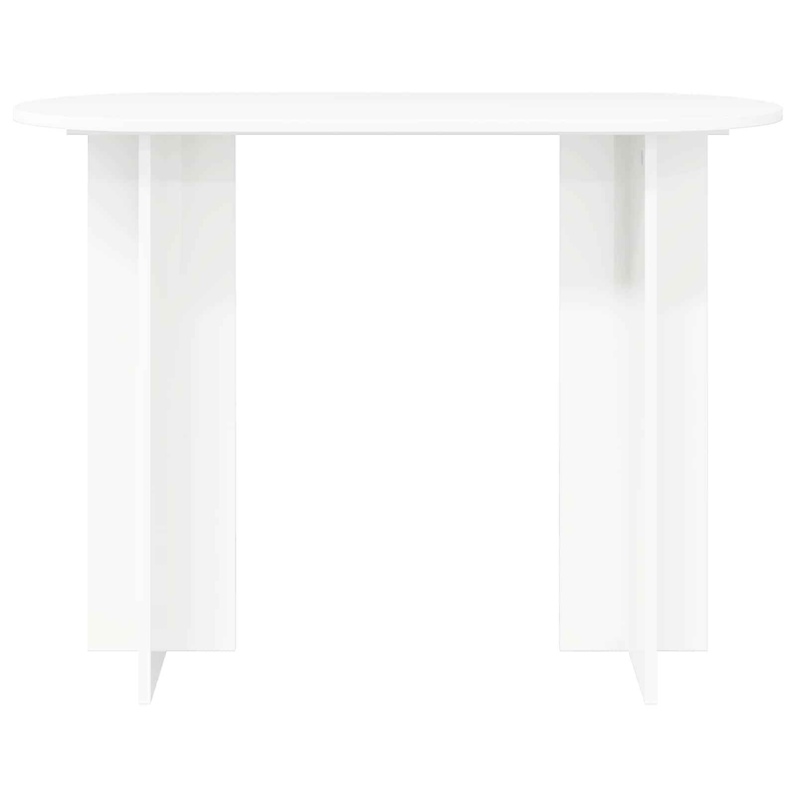 Konzolna stolica Bijela 100 x 39,5 x 75 cm Konstruirano drvo