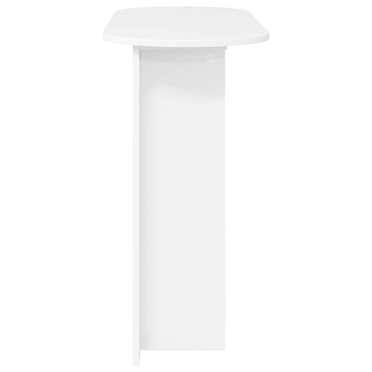 Konzolna stolica Bijela 100 x 39,5 x 75 cm Konstruirano drvo
