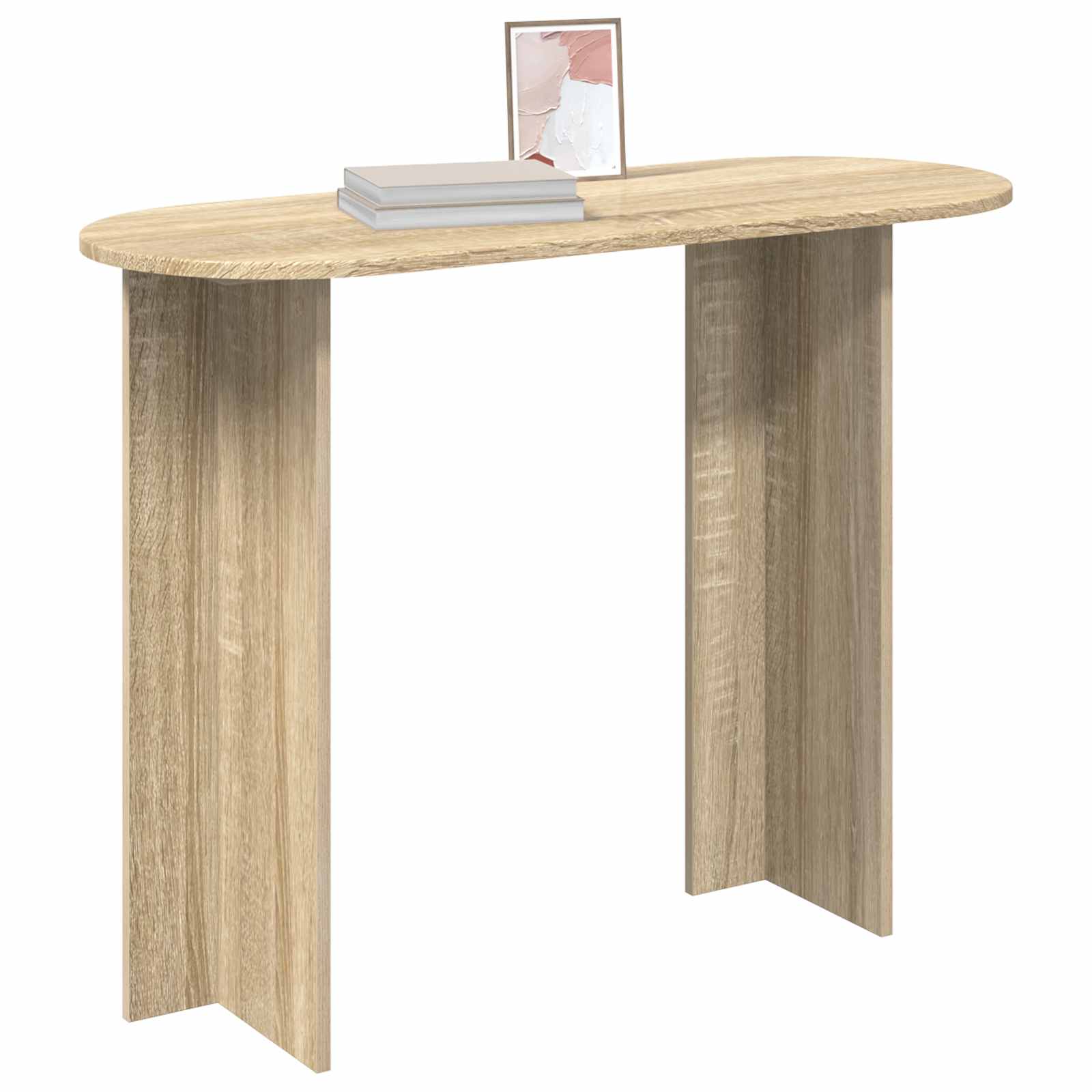 Konzolna stolica s pohranom Hrast sonoma 100 x 39,5 x 75 cm