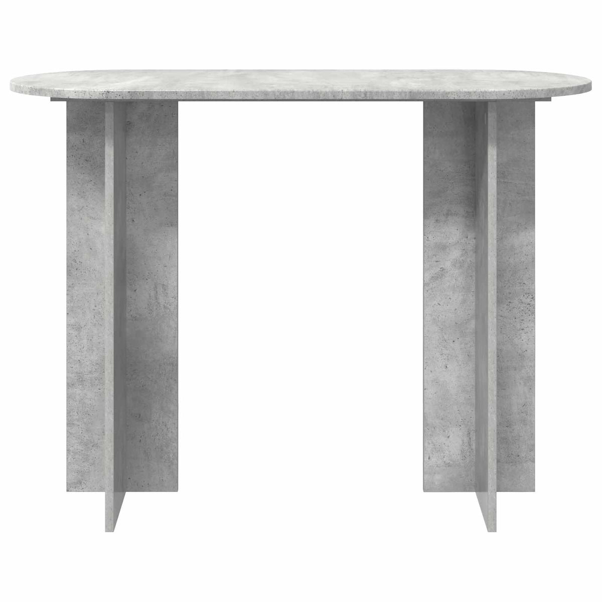 Konzolna stolica s pohranom Betonska siva 100 x 39,5 x 75 cm