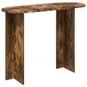 Konzolna stolica s pohranom Dimljeni hrast 100 x 39,5 x 75 cm