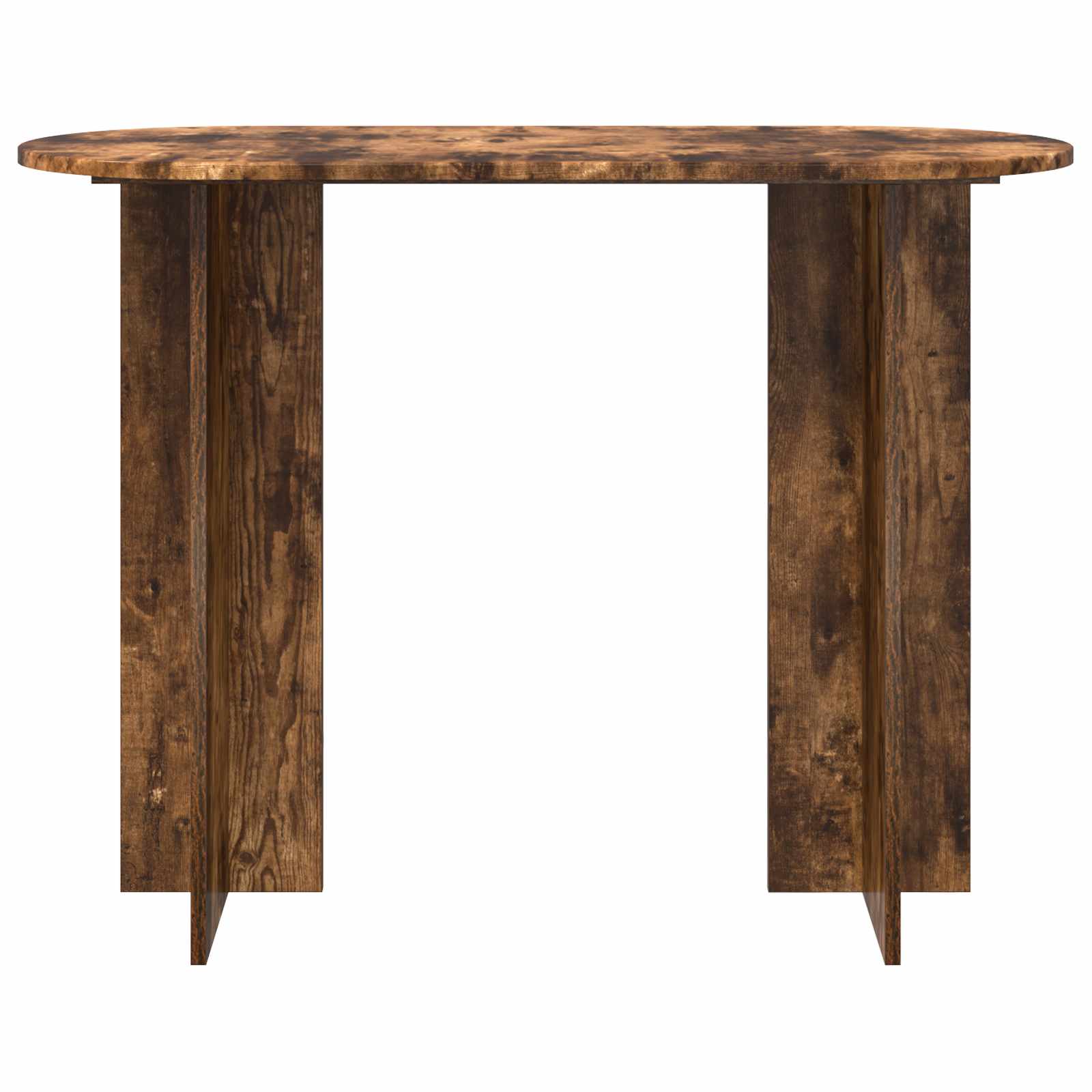 Konzolna stolica s pohranom Dimljeni hrast 100 x 39,5 x 75 cm
