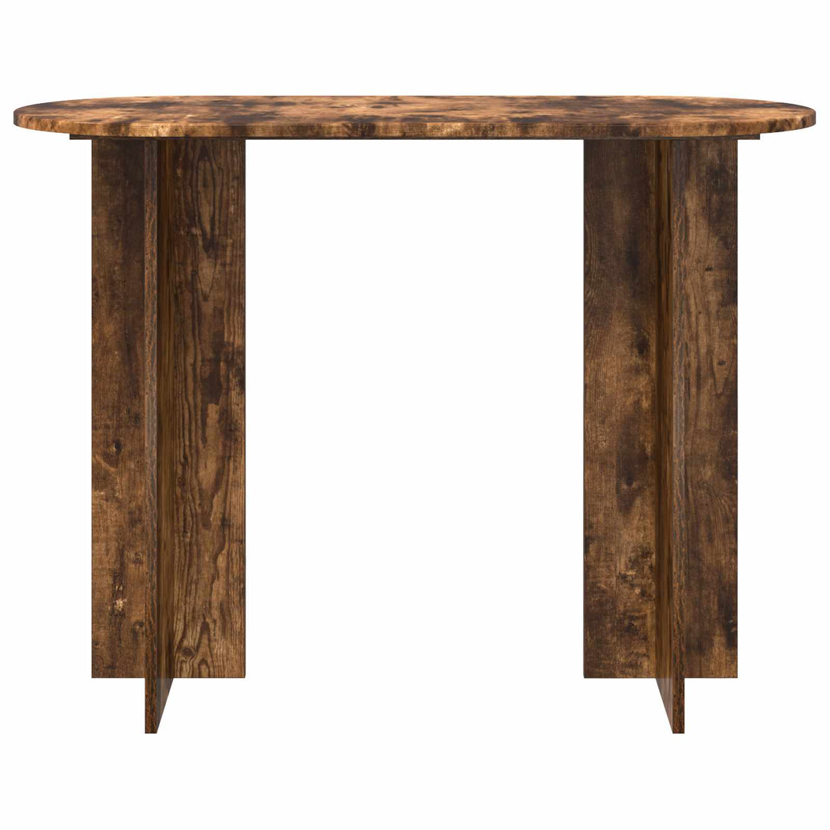 Konzolna stolica s pohranom Dimljeni hrast 100 x 39,5 x 75 cm