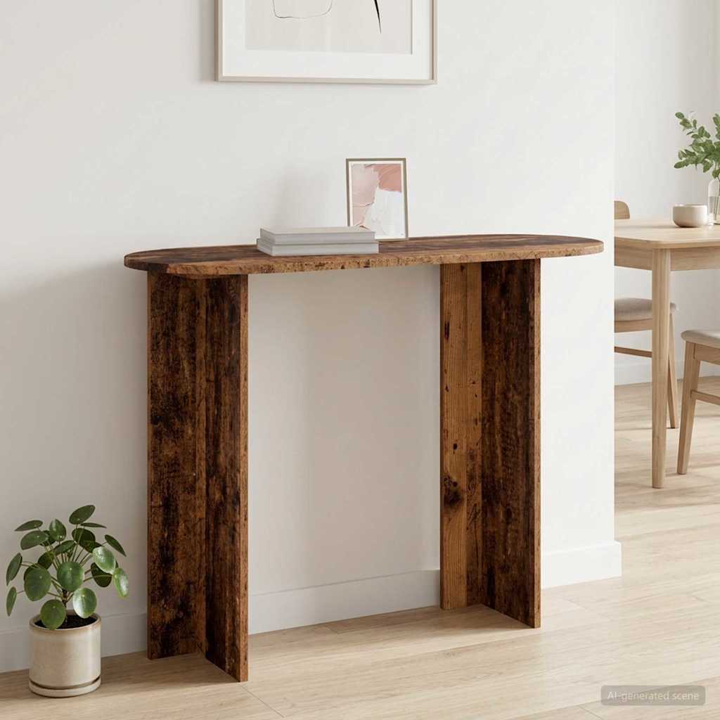 Konzolna stolica s pohranom Staro drvo 100 x 39,5 x 75 cm