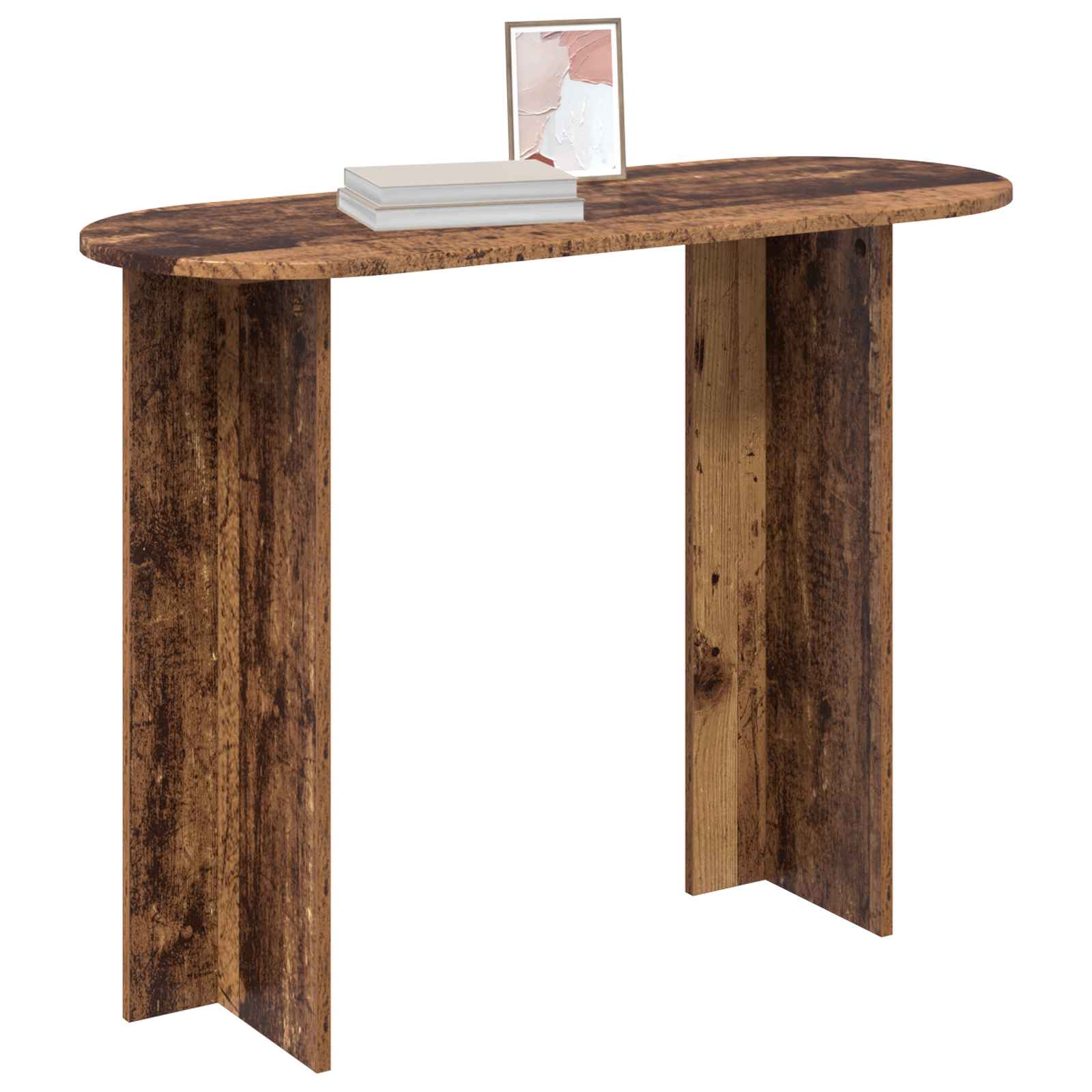 Konzolna stolica s pohranom Staro drvo 100 x 39,5 x 75 cm