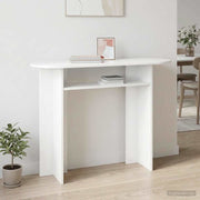 Konzolna stolica Bijela 100 x 39,5 x 75 cm Konstruirano drvo