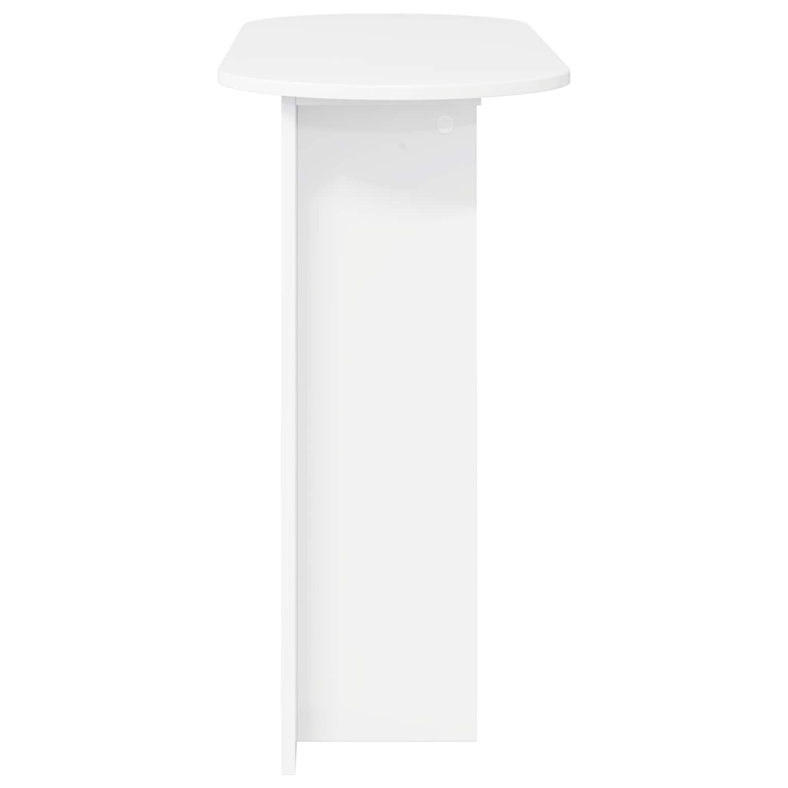 Konzolna stolica Bijela 100 x 39,5 x 75 cm Konstruirano drvo