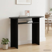 Konzolna stolica s pohranom Crni hrast 100 x 39,5 x 75 cm