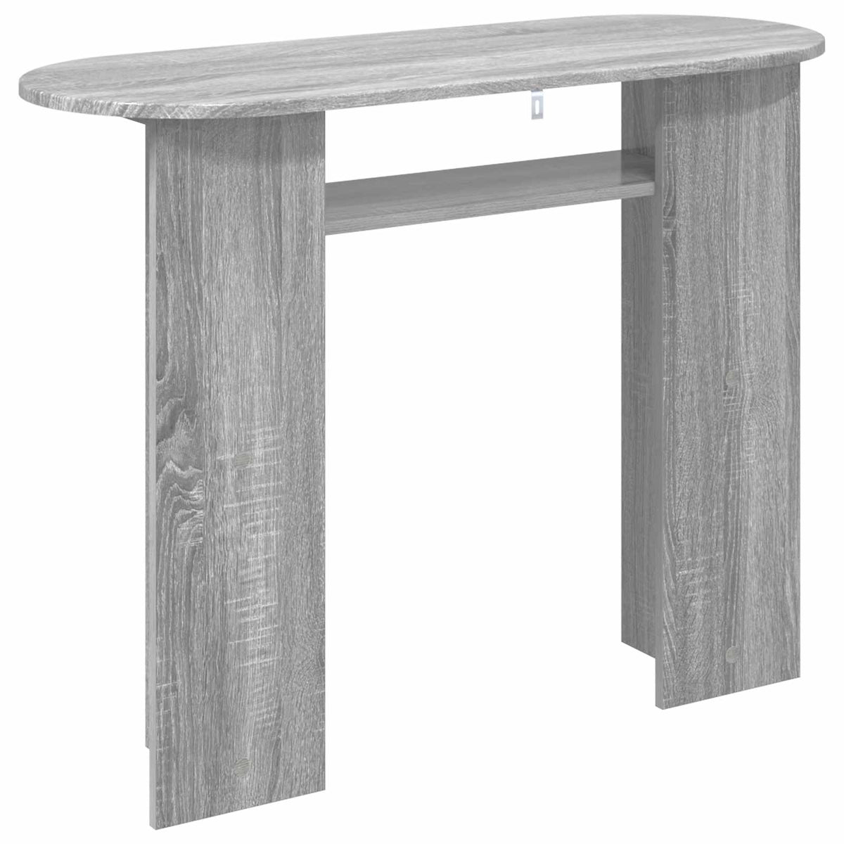 Konzolna stolica s pohranom Siva sonoma 100 x 39,5 x 75 cm