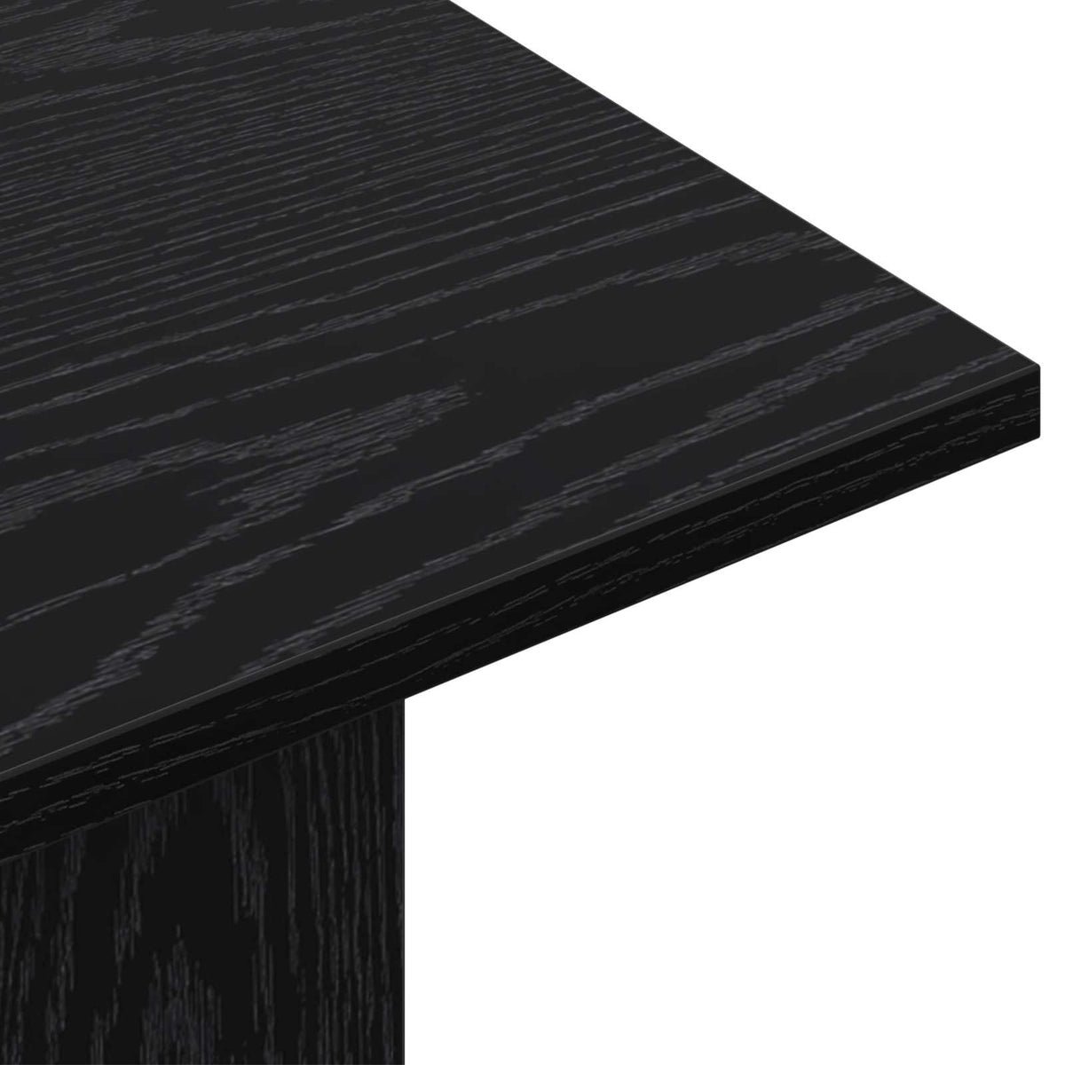 Konzolni stol Crni hrast 100 x 30 x 75 cm Konstruirano drvo