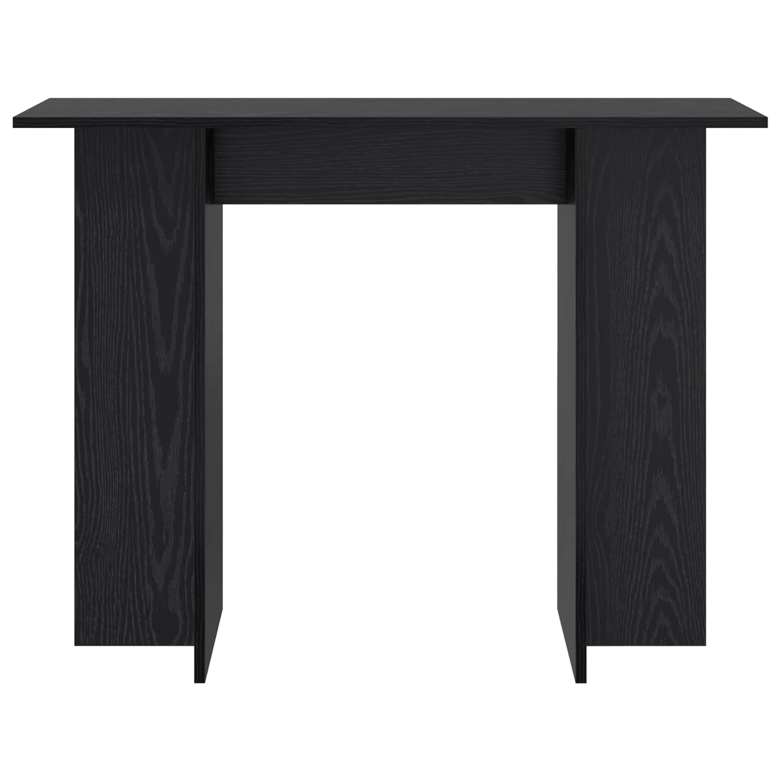 Konzolni stol Crni hrast 100 x 30 x 75 cm Konstruirano drvo
