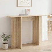 Konzolni stol Hrast sonoma 100 x 30 x 75 cm Konstruirano drvo