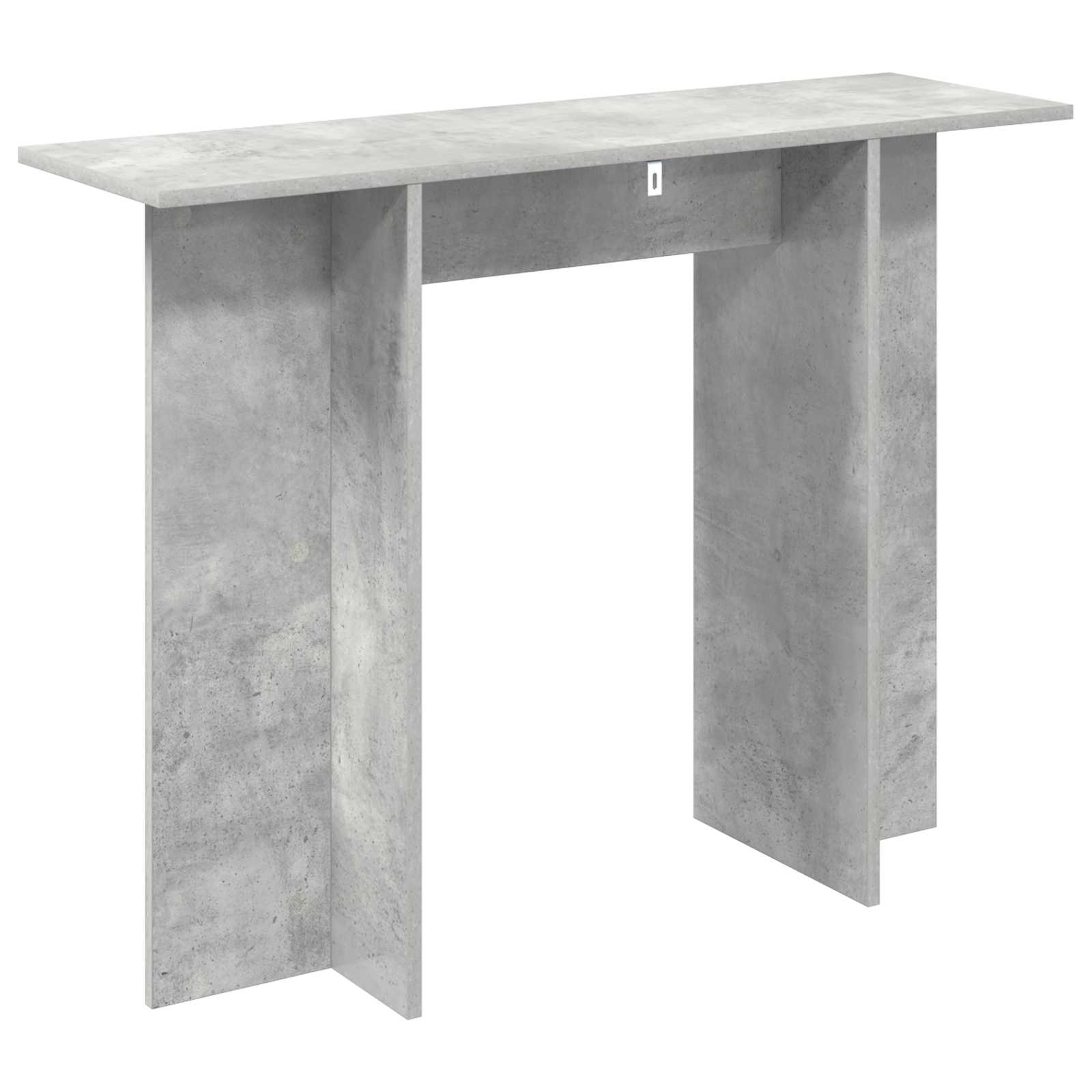 Konzolni stol Betonska siva 100 x 30 x 75 cm Konstruirano drvo