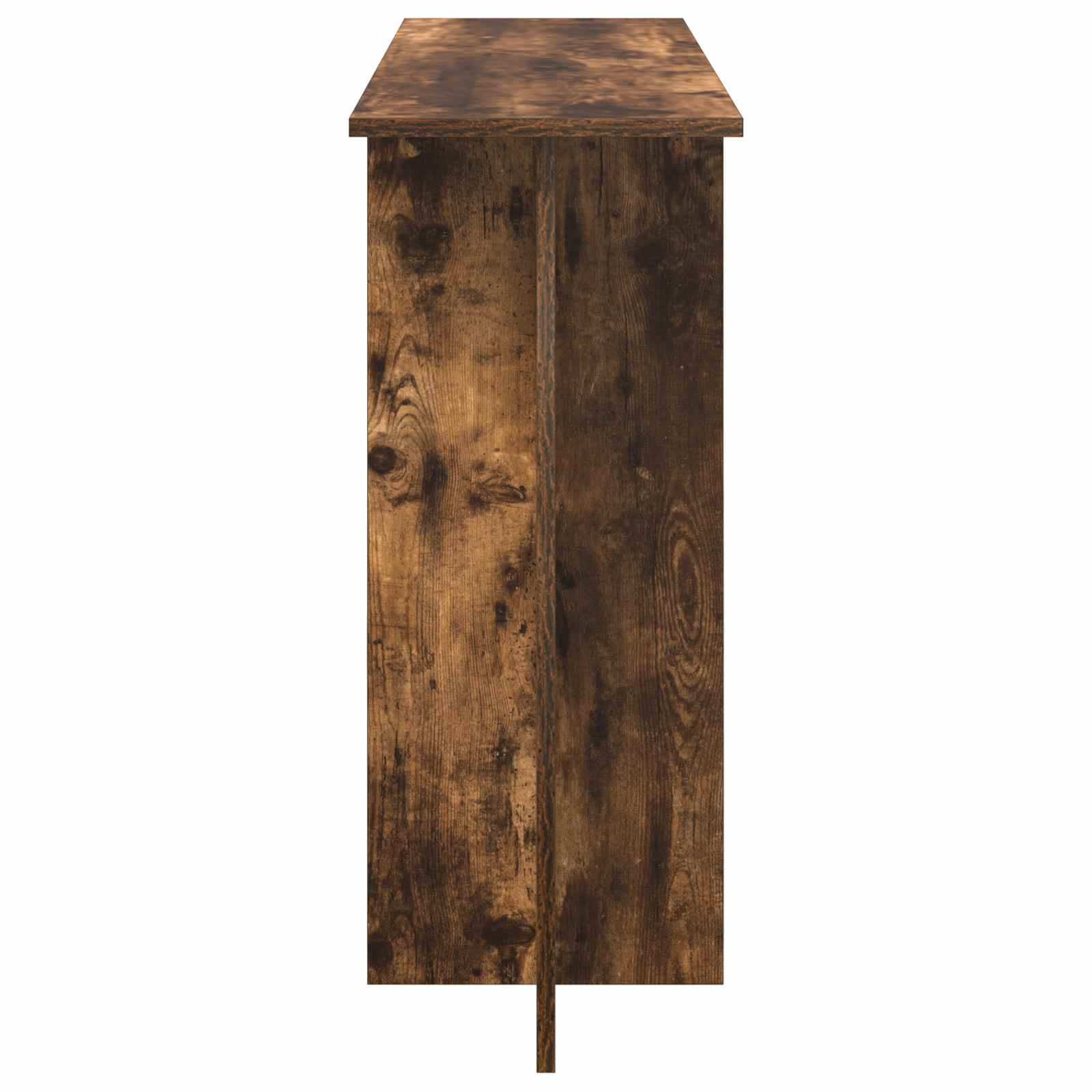 Konzolni stol Dimljeni Hrast 100 x 30 x 75 cm Konstruirano drvo