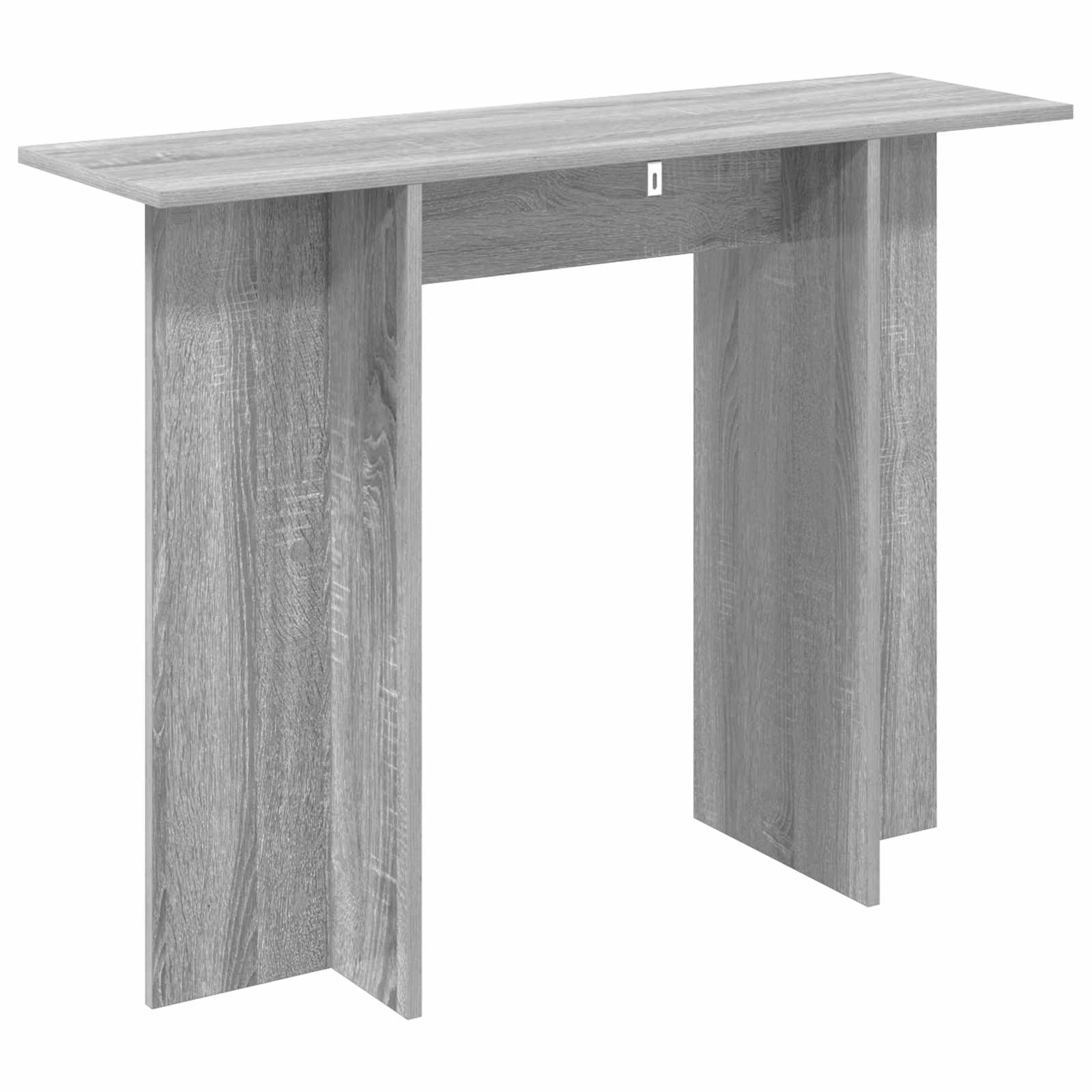 Konzolni stol Siva sonoma 100 x 30 x 75 cm Konstruirano drvo