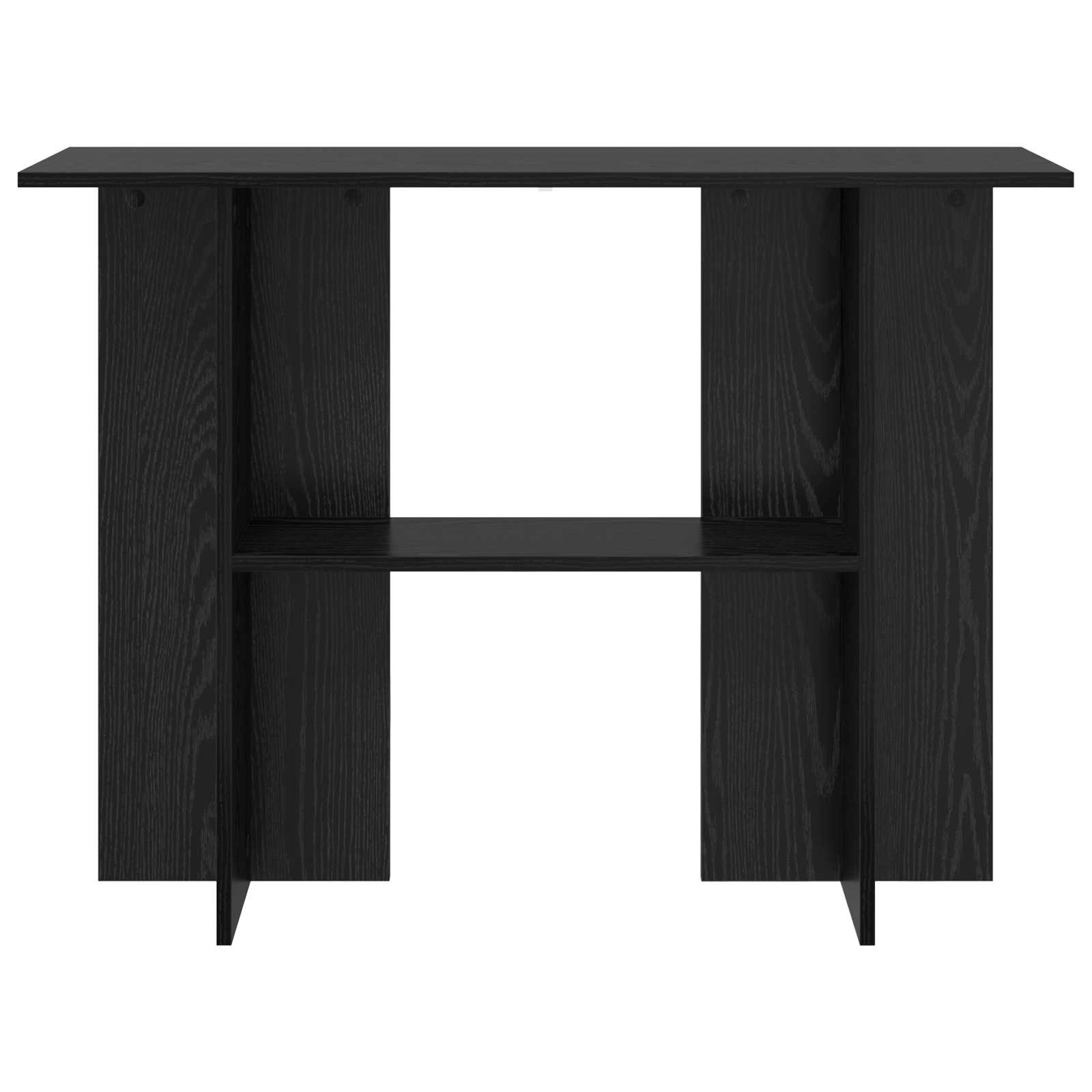 Konzolna stolica Crni hrast 100 x 30 x 75 cm Konstruirano drvo