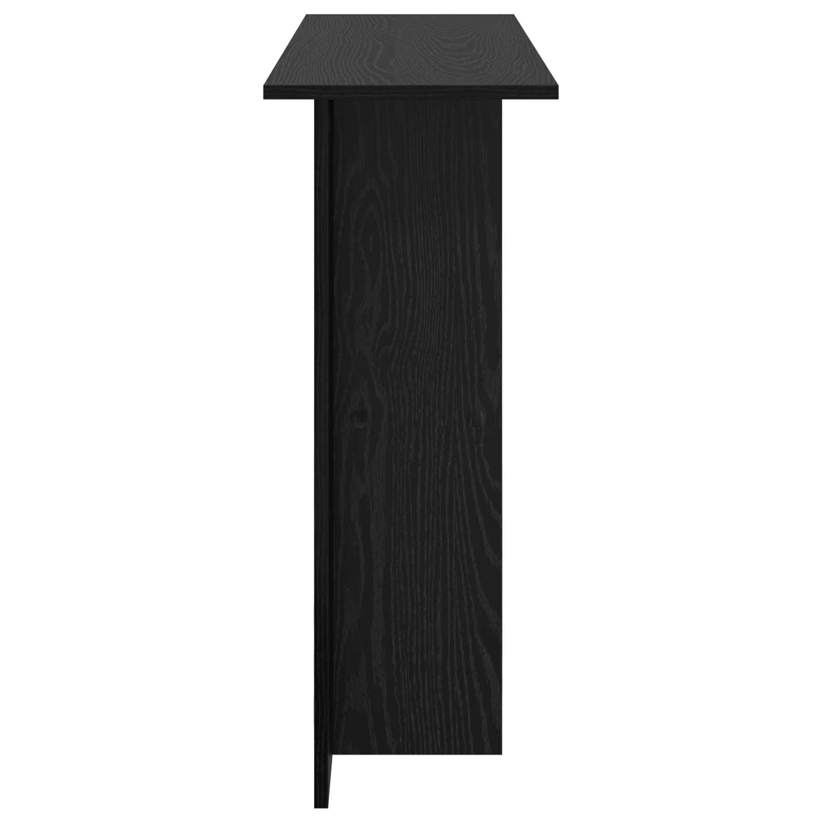Konzolna stolica Crni hrast 100 x 30 x 75 cm Konstruirano drvo