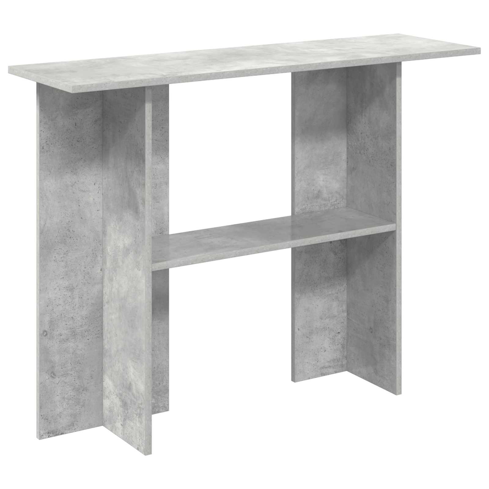 Konzolna stolica Betonska siva 100 x 30 x 75 cm