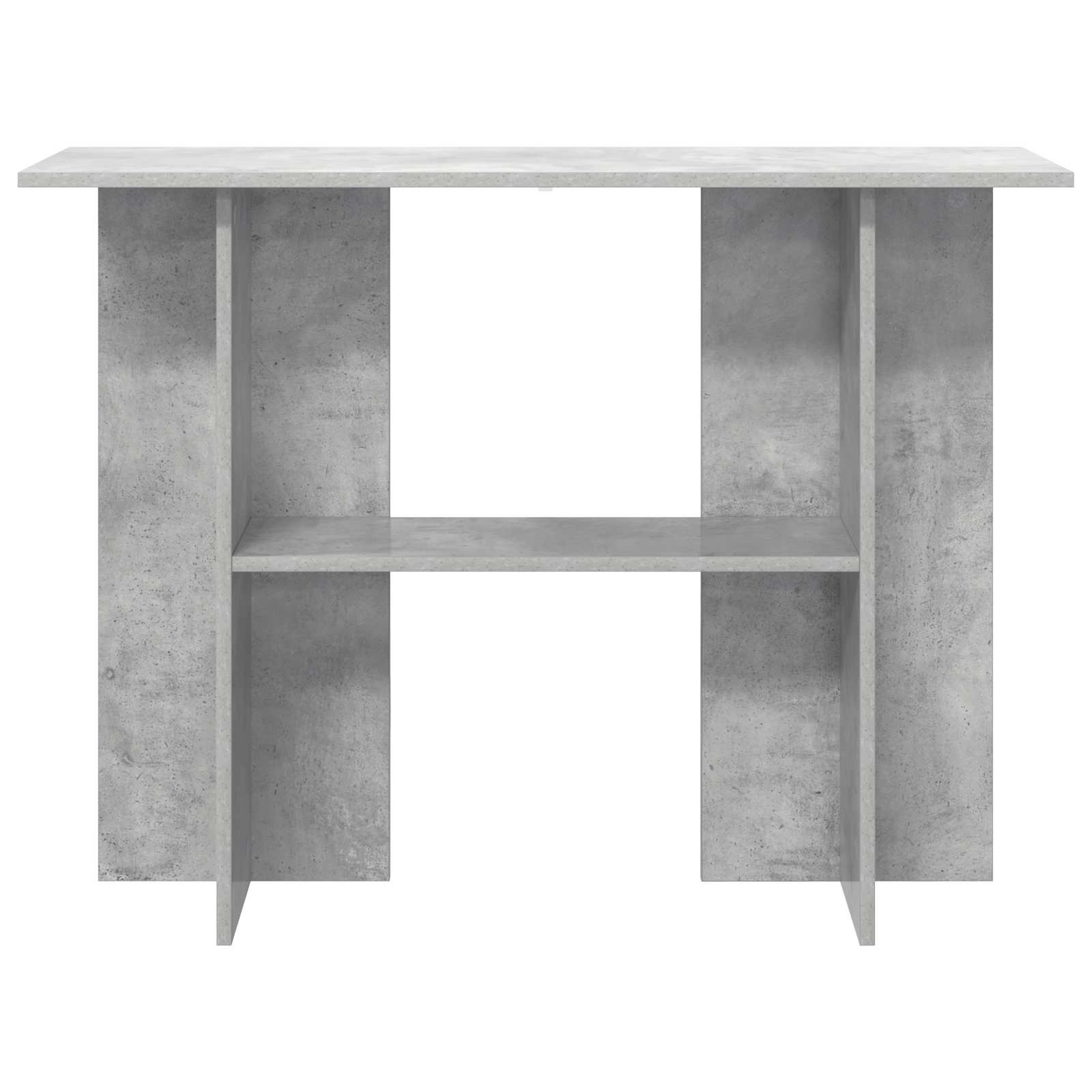 Konzolna stolica Betonska siva 100 x 30 x 75 cm