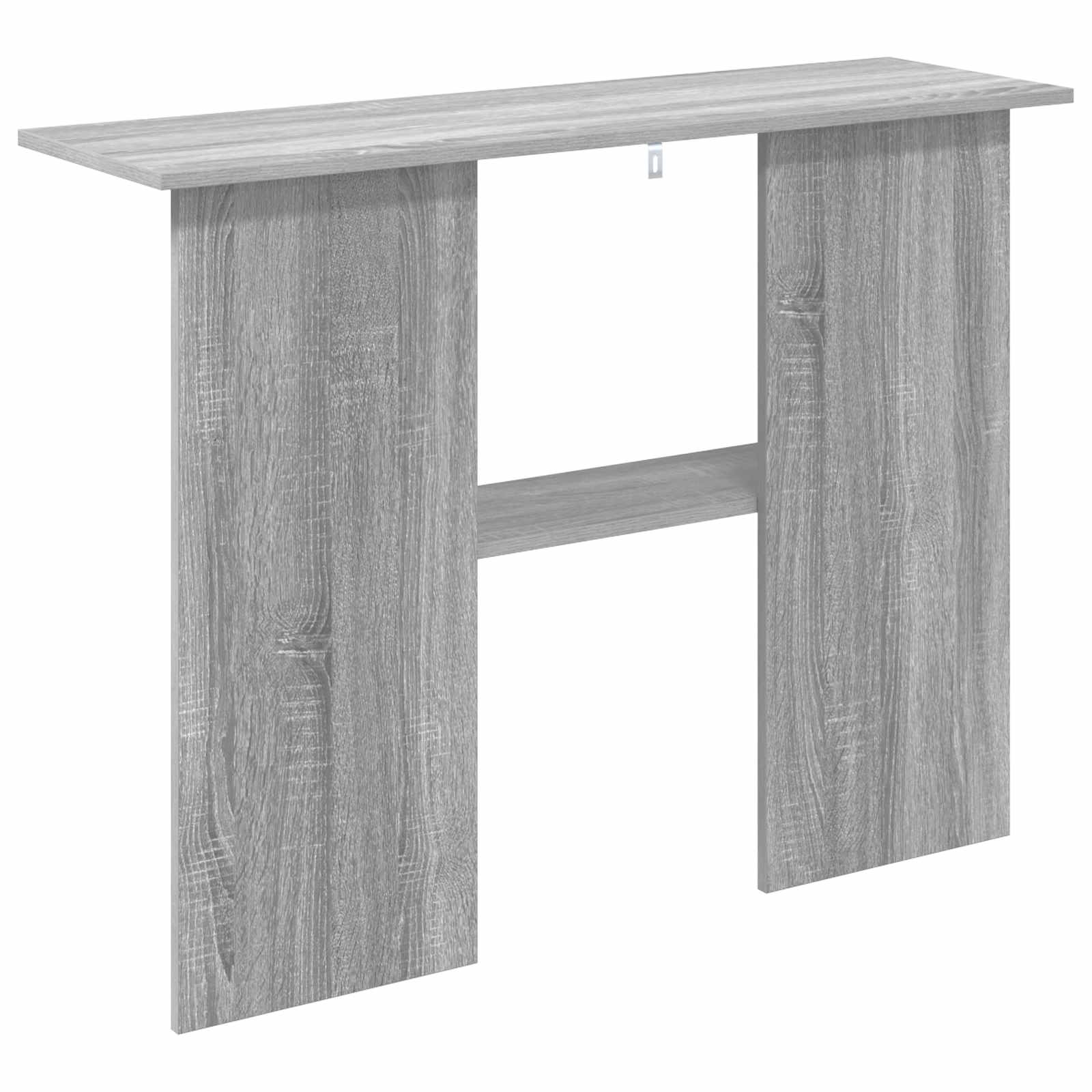 Konzolna stolica Siva sonoma 100 x 30 x 75 cm Konstruirano drvo