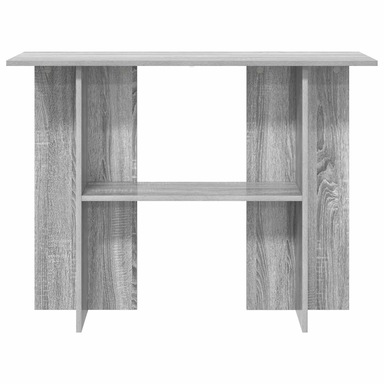 Konzolna stolica Siva sonoma 100 x 30 x 75 cm Konstruirano drvo