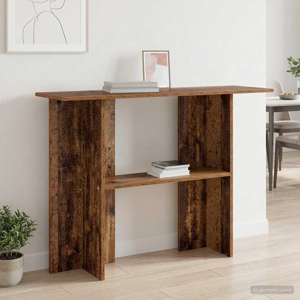 Konzolna stolica Staro drvo 100 x 30 x 75 cm Konstruirano drvo