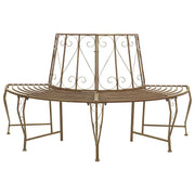 Klupa pod drvetom 4-Broj sjedala 160 x 80 x 89 cm Čelik