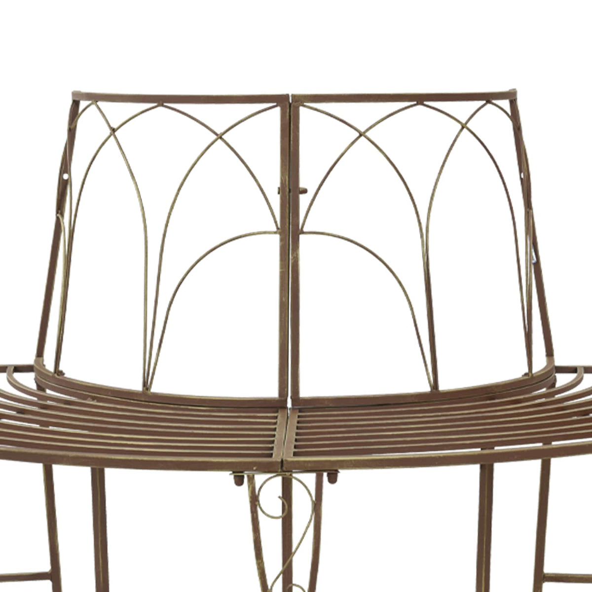 Klupa pod drvetom 4-Broj sjedala 160 x 80 x 89 cm Čelik