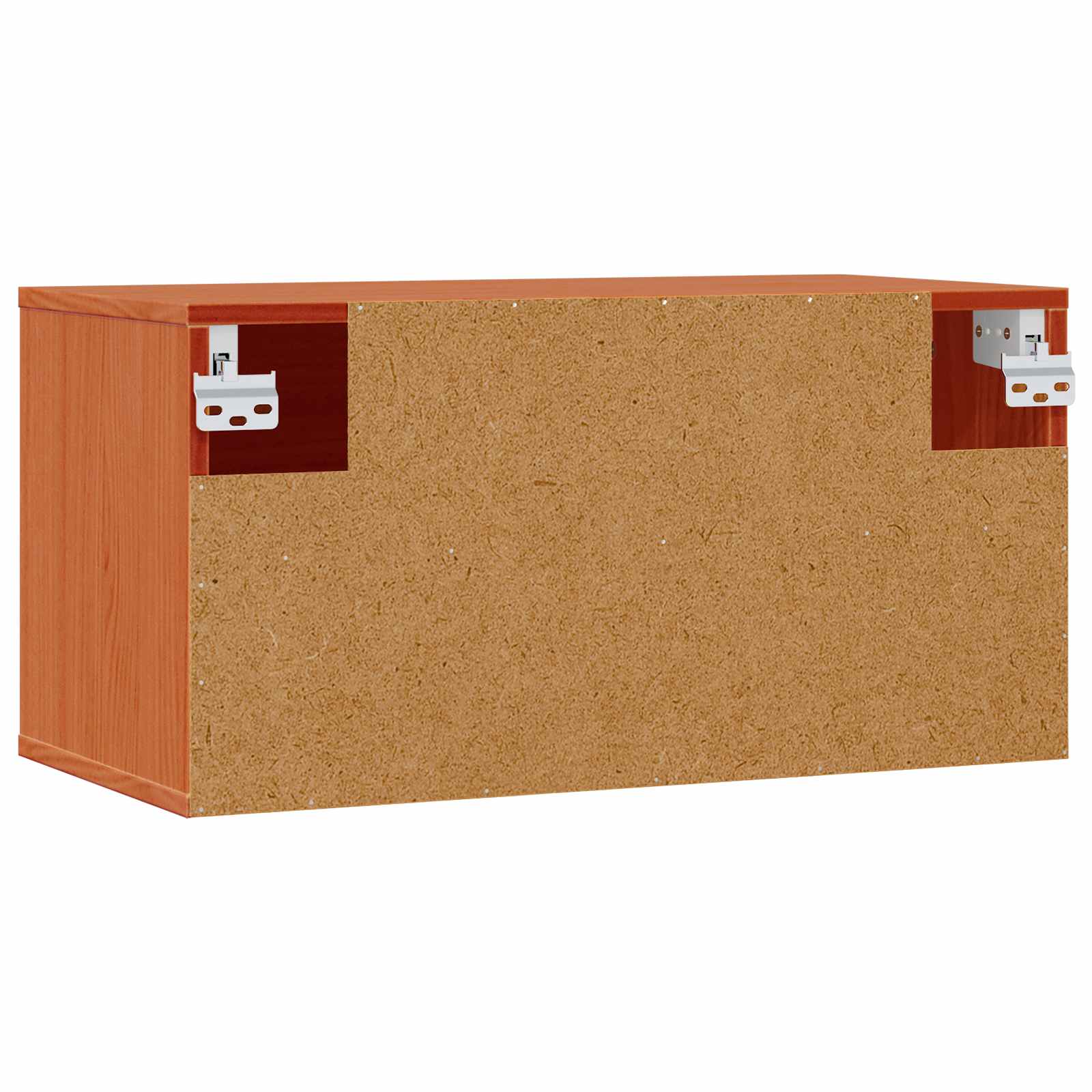 Ormar za Zid s policom Zidne 2 pcs Vosak smeđa 60 x 30 x 30 cm