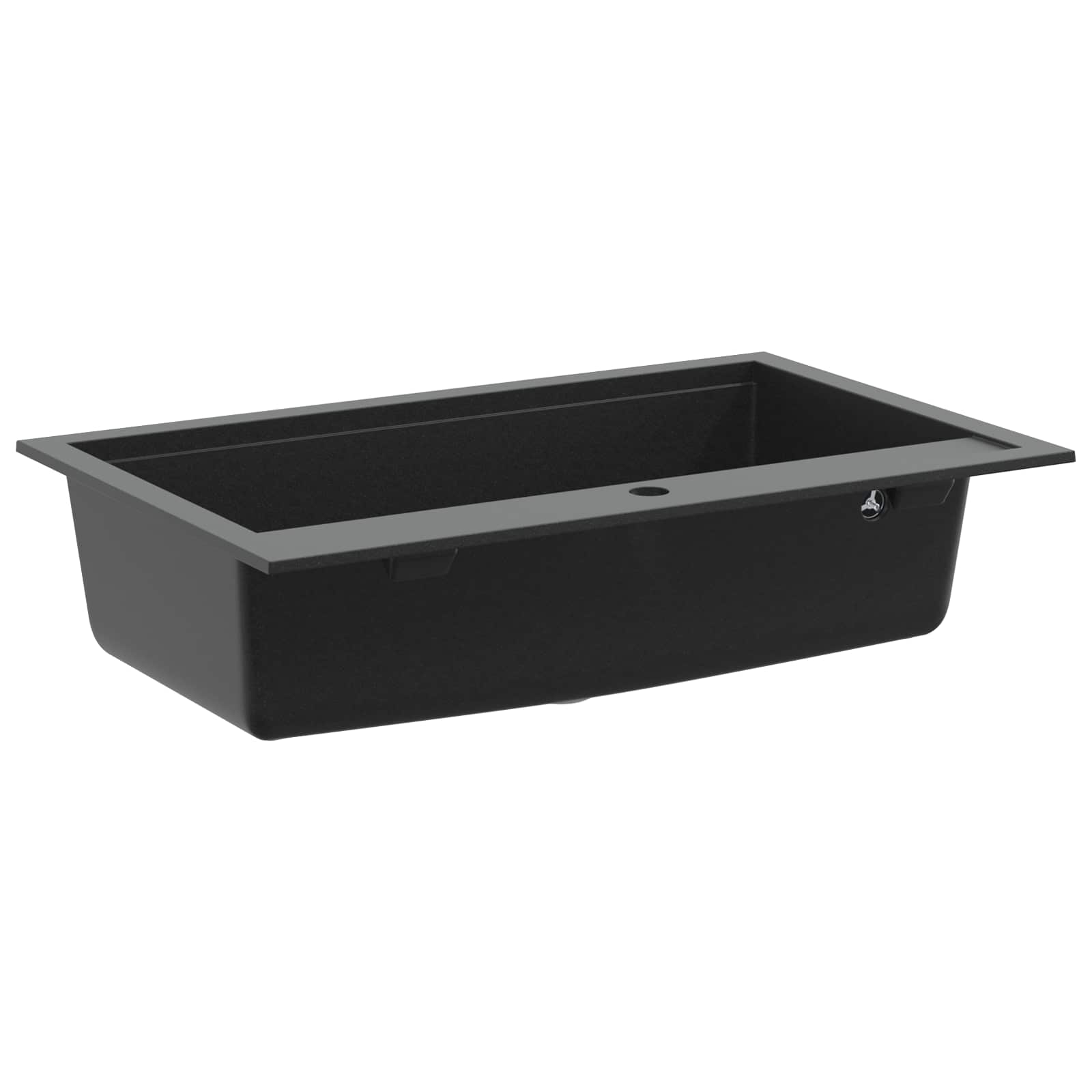 Umivaonik Crna 795 x 505 mm Granit