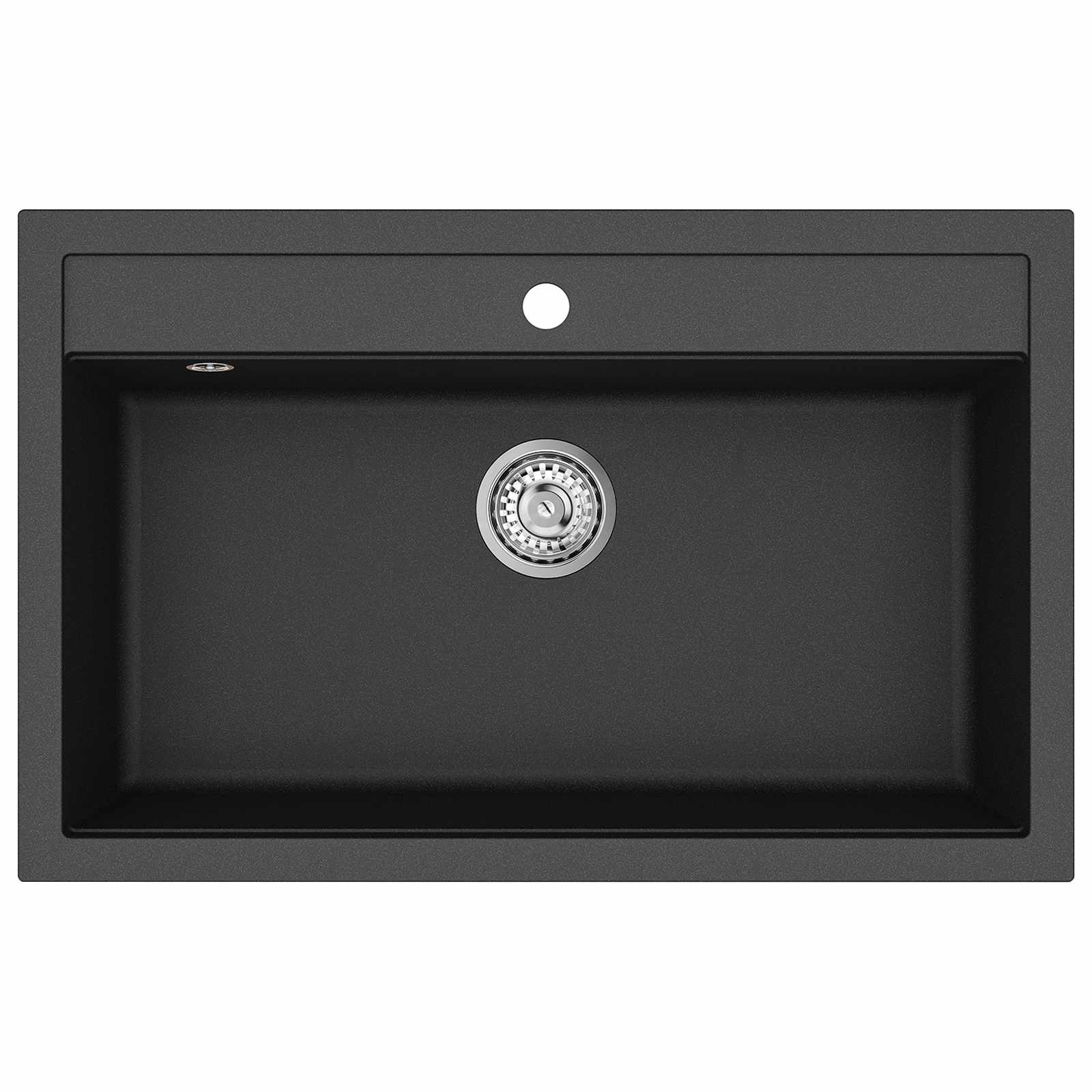Umivaonik Crna 795 x 505 mm Granit