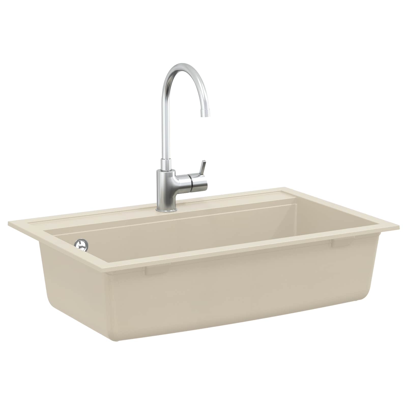 Umivaonik Bež 795 x 505 mm Granit